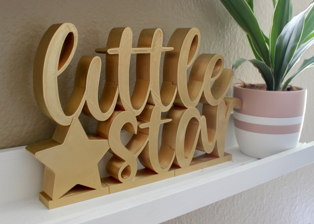 Custom branded 3D signage
