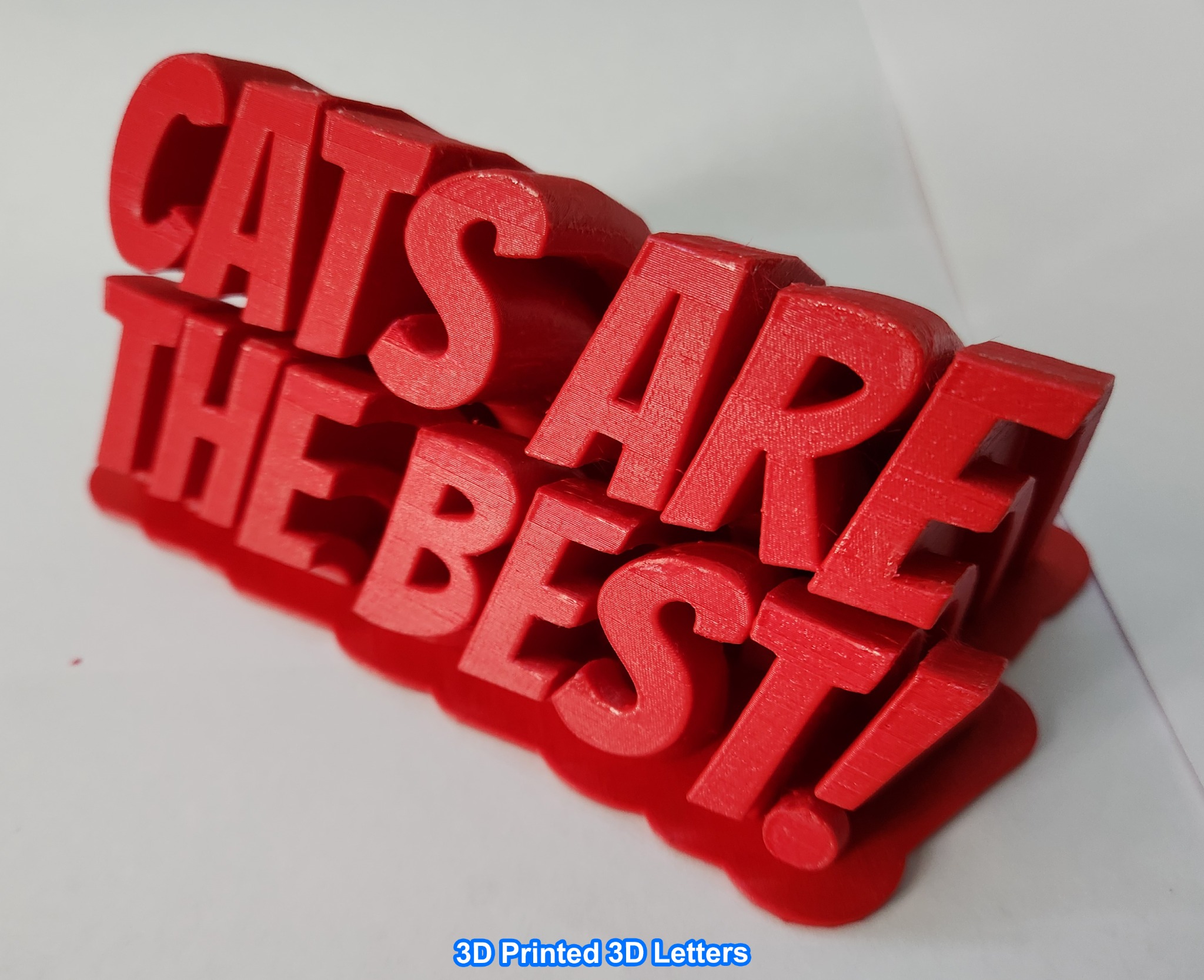 Custom Lettering Display Sign