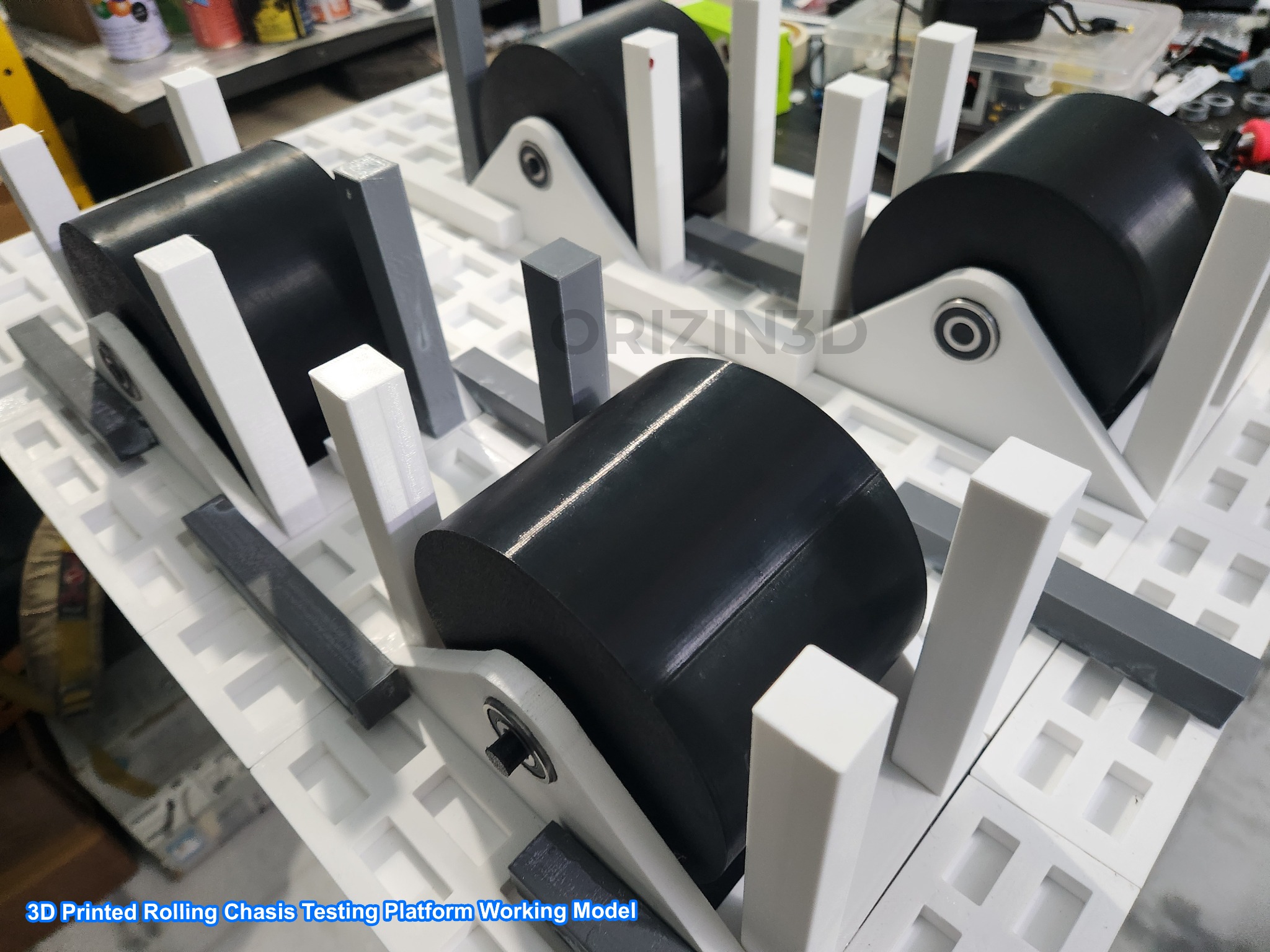 Rolling Road Test Rig Model