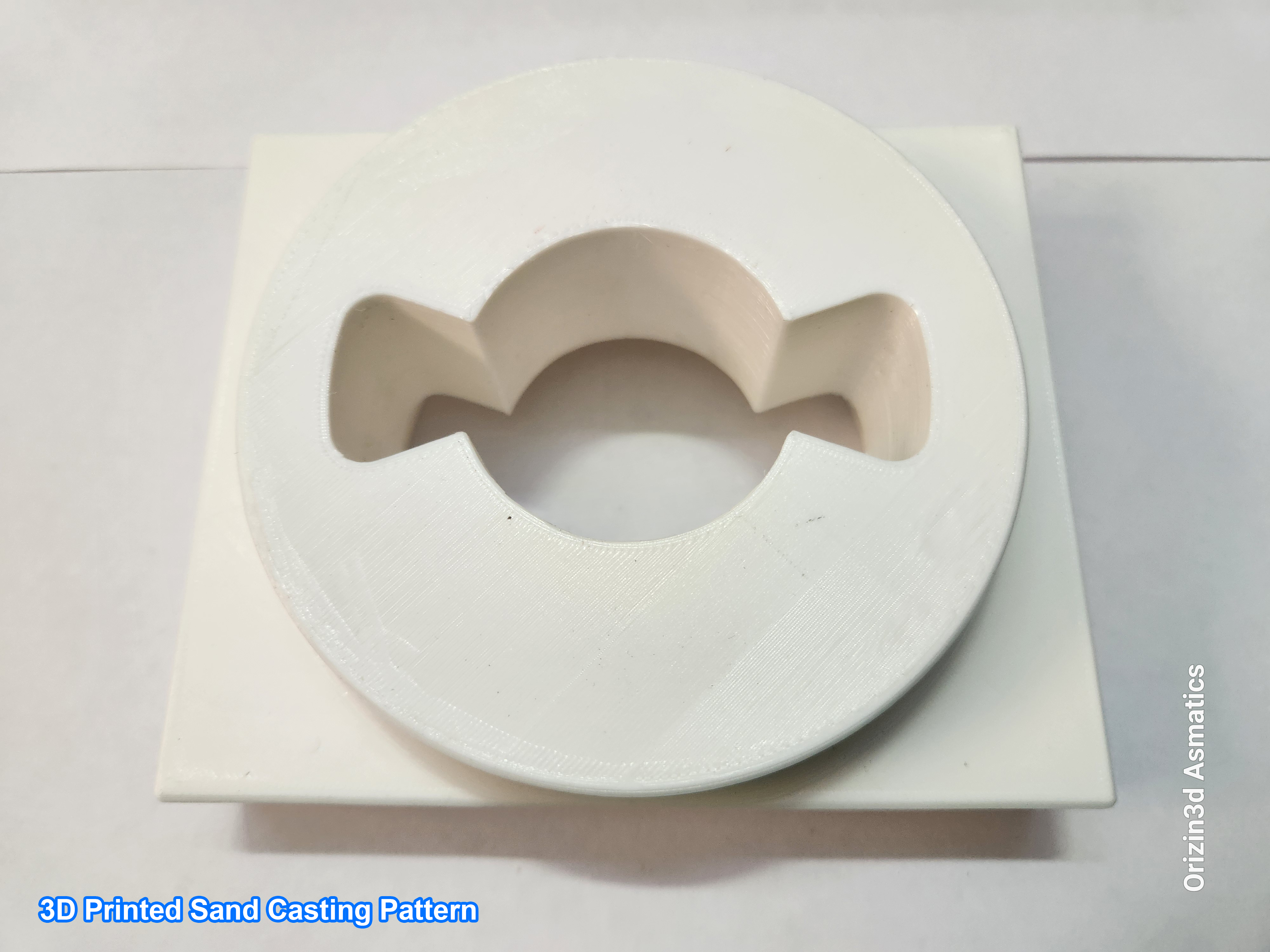3D printed sand casting master pattern