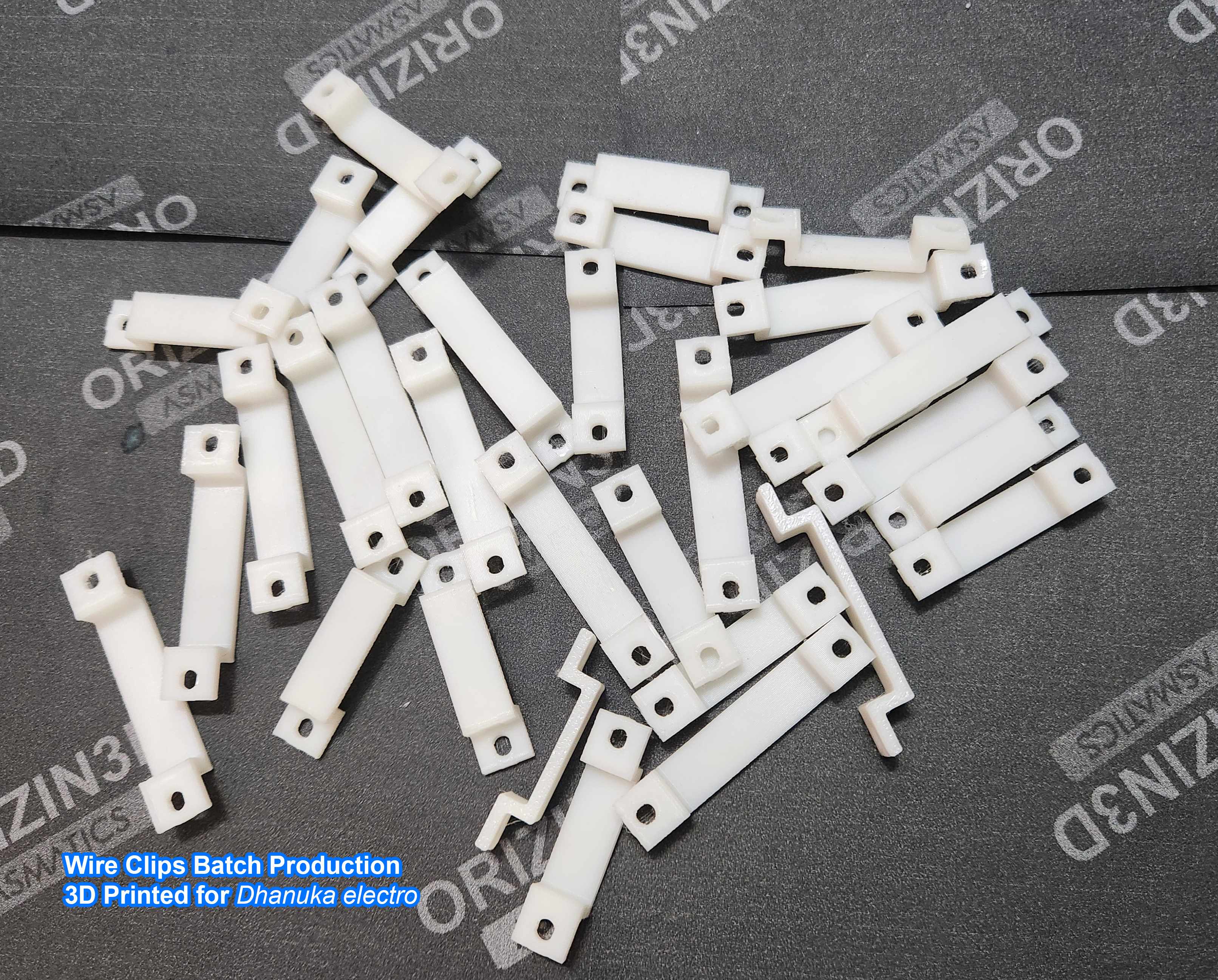 Wire clips batch production